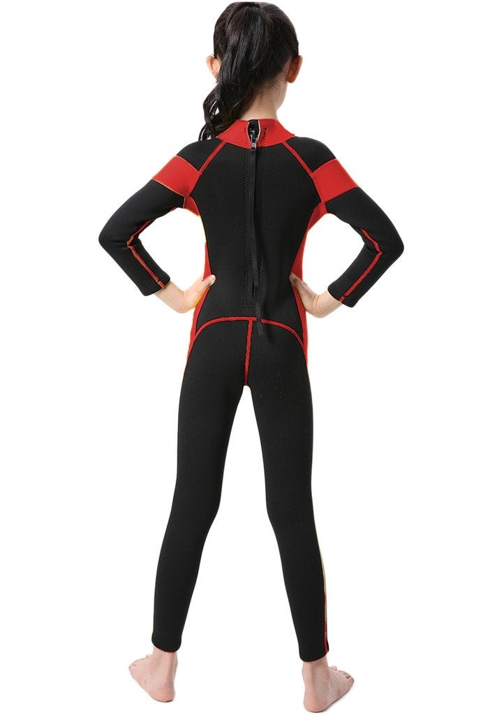 Cokar Neoprene Wetsuit One Piece Swimsuit for Kids Boys Girls UV Protection for Swim Surf Snorkel Scuba Diving - Image 3